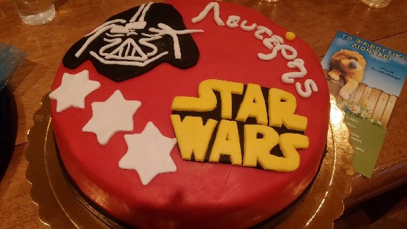 Τούρτα Star Wars από Παιδκό Πάρτυ στο Θέατρο